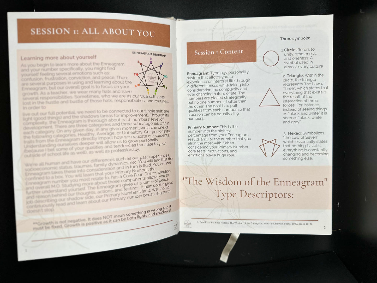 Enneagram Teacher Professional Development Workbook